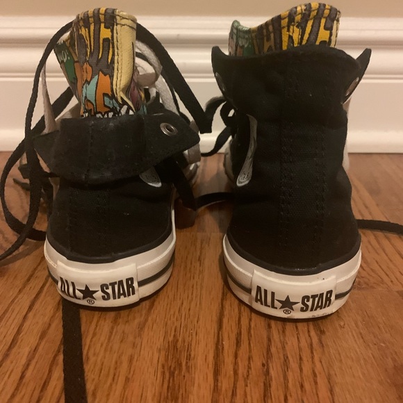 Converse Chuck Taylor Double Upper Mars Invasion Black 103077F UK4/US6/EU36.5 - Picture 4 of 7